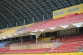 Gelora Sriwijaya Jakabaring Stadium which is the pride of the people of Palembang City Royalty Free Stock Photo